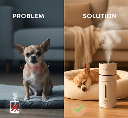 PawBreath® 2.0—Stop The 3AM Honking & Help Your Small Dog Breathe Easier & Sleep Through The Night