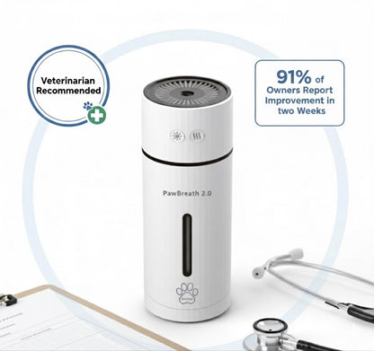 PawBreath® 2.0—Stop The 3AM Honking & Help Your Small Dog Breathe Easier & Sleep Through The Night
